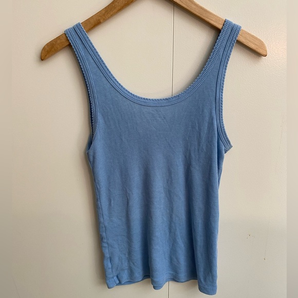Aerie Blue Tank Top, size S - Picture 2 of 2